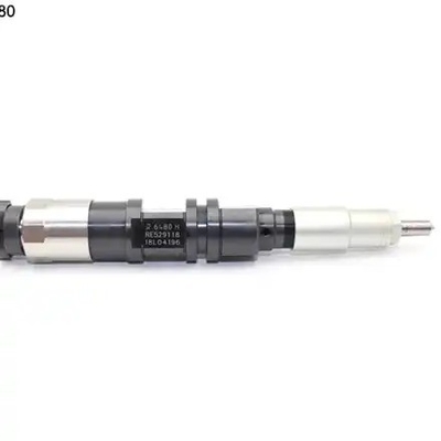Bagian tahan lama Nomor 095000-6491 Diesel Common Rail Fuel Injector untuk John Deere RE529118
