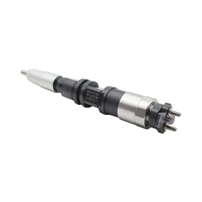 Bagian tahan lama Nomor 095000-6491 Diesel Common Rail Fuel Injector untuk John Deere RE529118