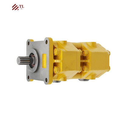 Shantui Bulldozer SD16 Pelanggan Dibutuhkan Pompa Dupleks 16T-70-10000 dengan Solenoid Valve
