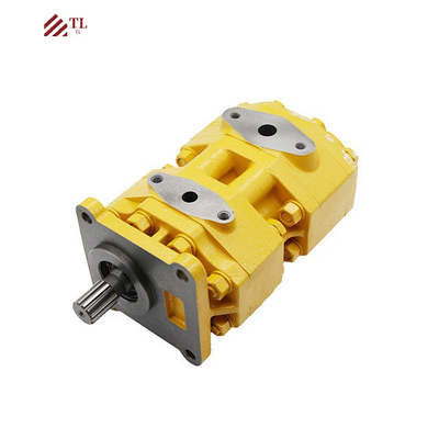 Shantui Bulldozer SD16 Pelanggan Dibutuhkan Pompa Dupleks 16T-70-10000 dengan Solenoid Valve
