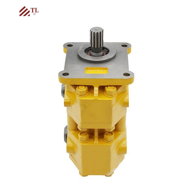 Shantui Bulldozer SD16 Pelanggan Dibutuhkan Pompa Dupleks 16T-70-10000 dengan Solenoid Valve