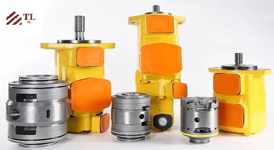 100% Vane Pump Group Untuk Mesin Konstruksi 3G7635 3G7640 6E2927 6E2930 6E2931