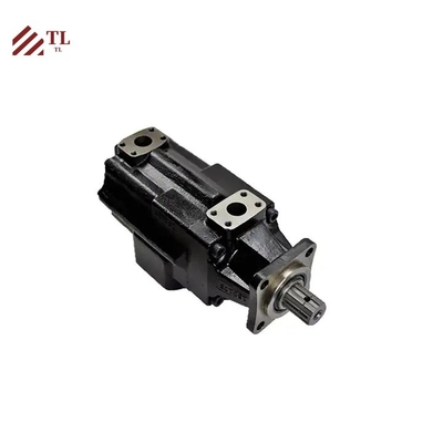 Sangat tahan lama T6GCC T7GBB T67GCB Parker Denison Double Vane Pump untuk Crawler Excavator