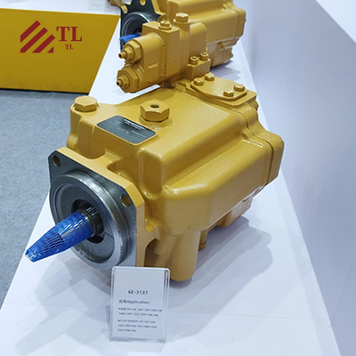 6E-3137 0R-7672 Pompa Hidraulik Untuk  Motor Grader 120H 120H ES 120H NA 120K 120K 2 12H 12H ES 12H NA 12K 135H 135H NA 140H 140H ES 140H NA 140K 140K 2 160H 160H ES 160H NA 160K