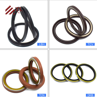 Mesin konstruksi Excavator Hydraulic Oil Seal 4011107-01321 Kit perbaikan