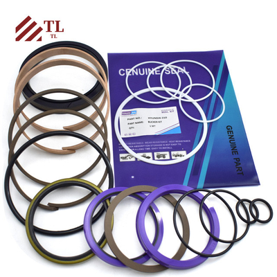 Kit Segel Excavator / Bucket Cylinder Seal Kit / Arm Cylinder Seal Kit / Bucket Seal Kit untuk HYUNDAI 210