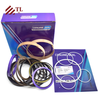 Kit Segel Excavator / Bucket Cylinder Seal Kit / Arm Cylinder Seal Kit / Bucket Seal Kit untuk HYUNDAI 210